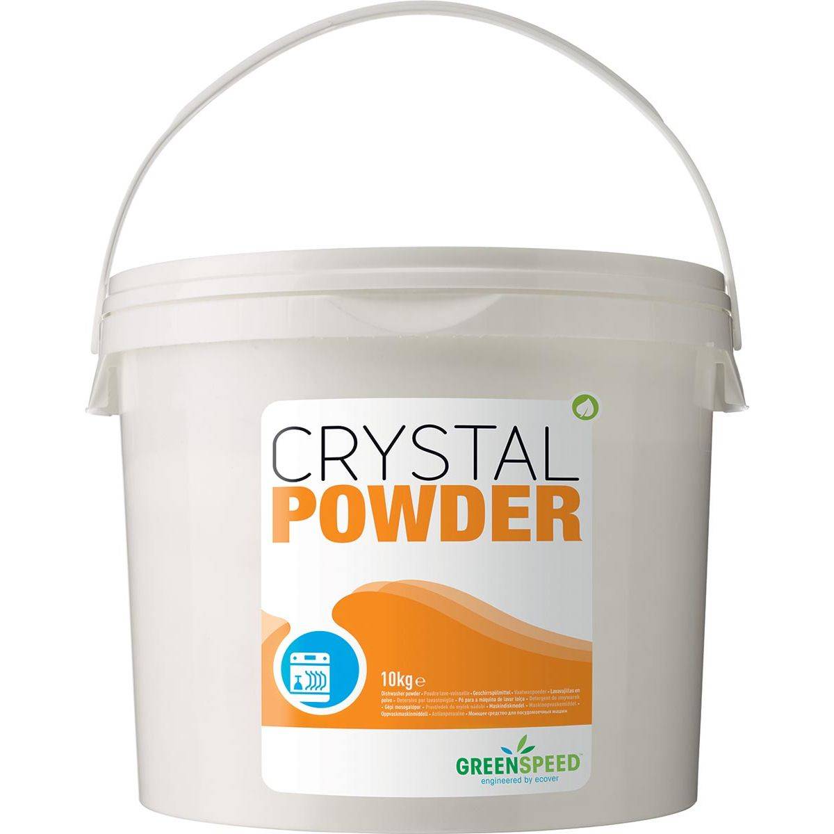 Greenspeed Cleaning 5407003310382 Greenspeed - vaatwaspoeder Crystal Powder, emmer van 10 kg-0
