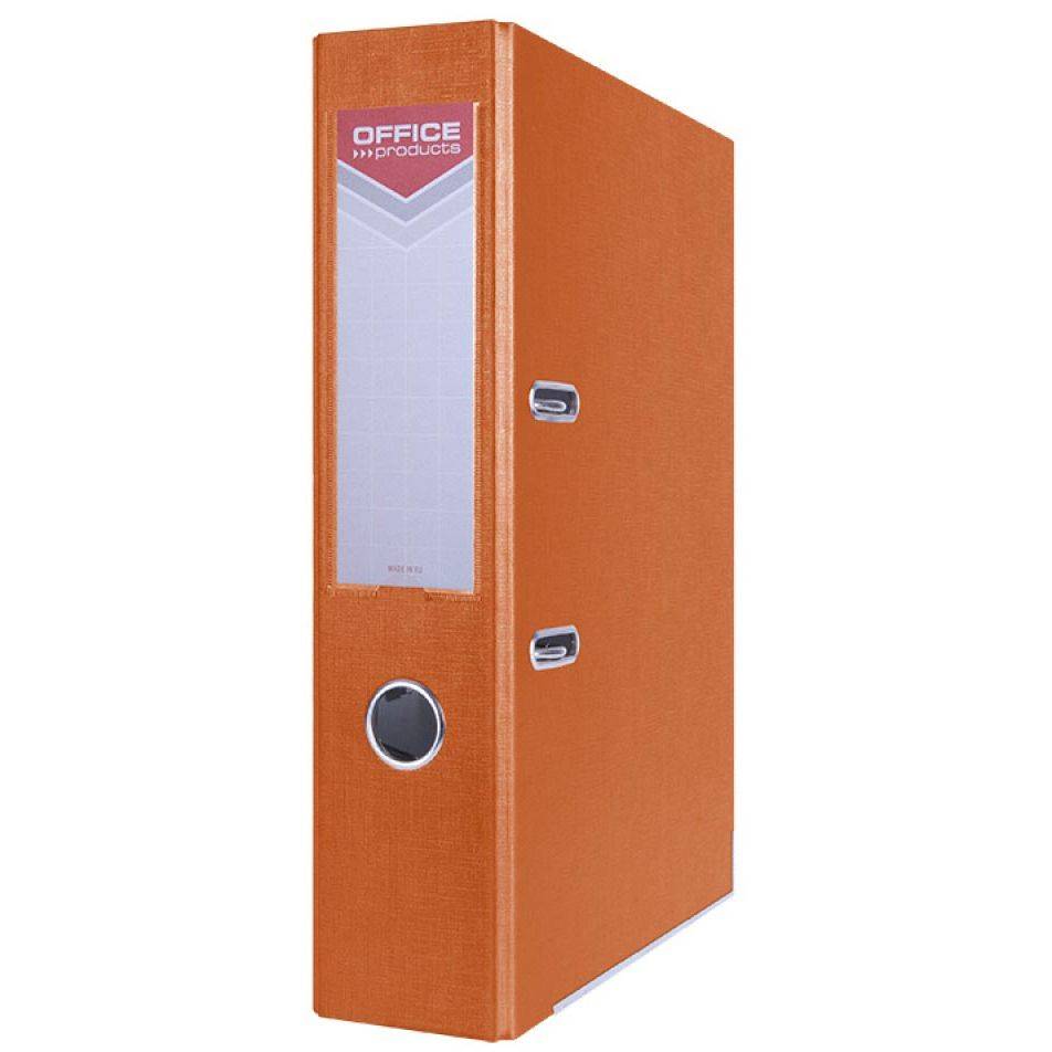 OFFICE products 5901503650905 OFFICE products - ordner, voor A4, uit karton, rug van 7,5 cm, oranje-0