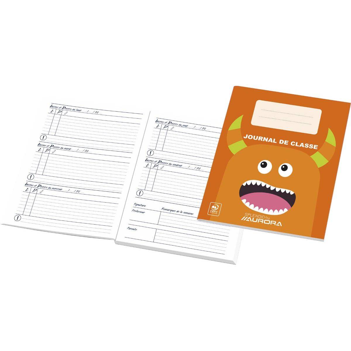 Aurora 5411028060351 Aurora - schoolagenda Franstalig, eeuwigdurend-0