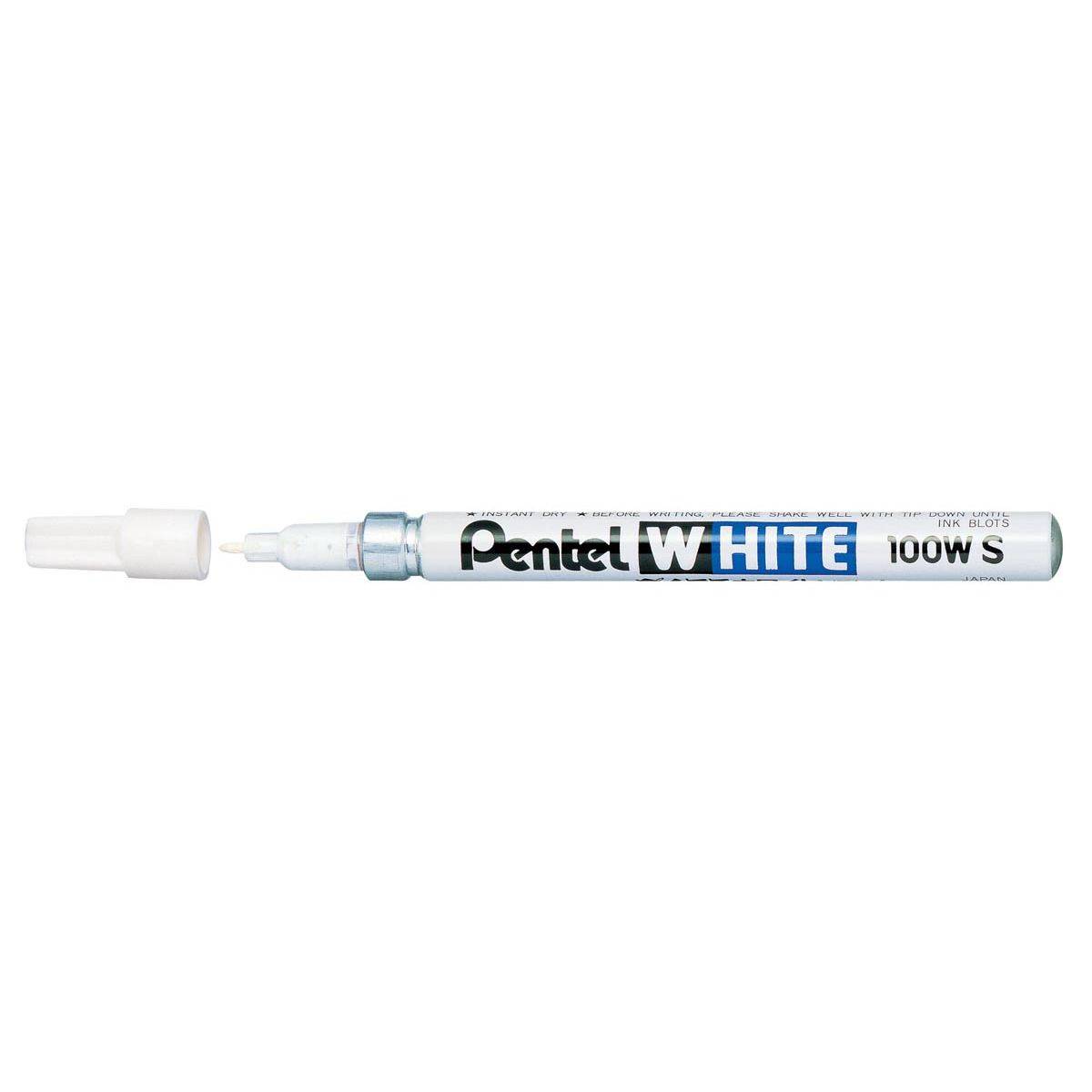 Pentel 3474370113238 Pentel - Paint Marker White schrijfpunt: 2 mm, schrijfbreedte: 1,8 mm-0