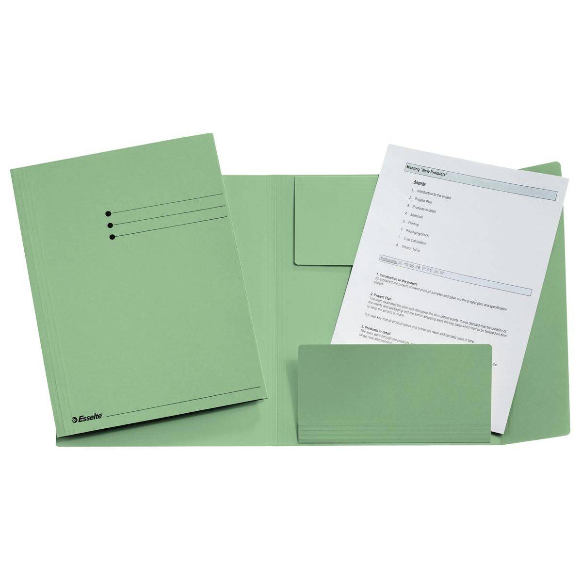 Esselte 5411313894425 Esselte - dossiermap groen, ft A4-0