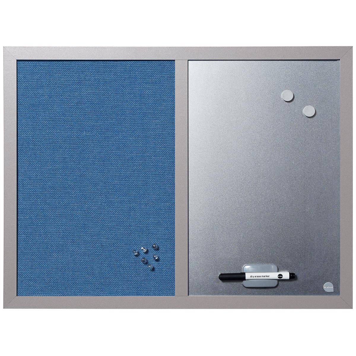 Bi-Office 5603750026082 Bi-Office - Bisilque Combinatiebord blauw-0