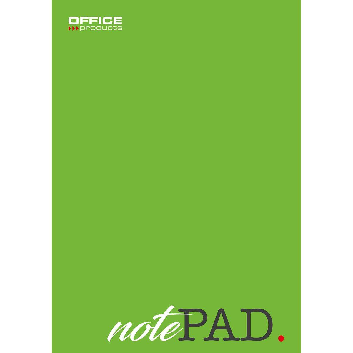 OFFICE products 5901503625965 OFFICE products - schrijfblok, 60 g, A5, geruit 5 mm, blok van 50 vel-0
