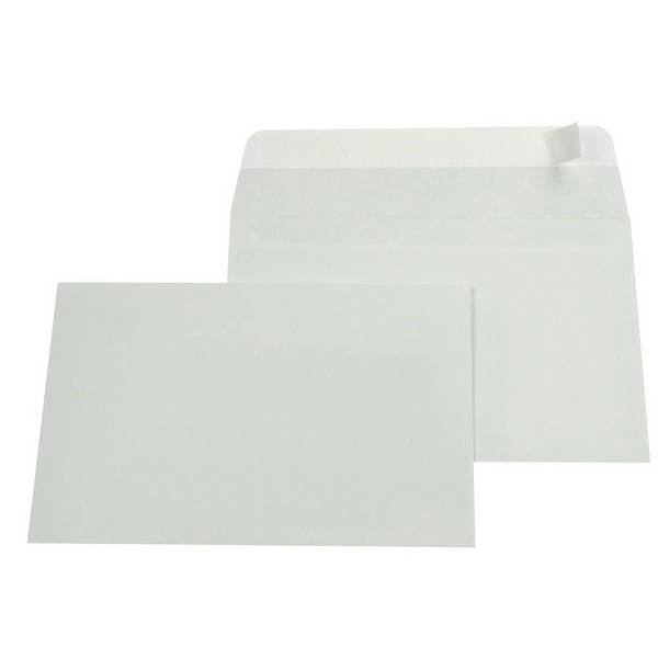 Gallery 5411401170028  Gallery -   enveloppen ft 114 x 162 mm, stripsluiting, binnenzijde grijs, doos van 500 stuks