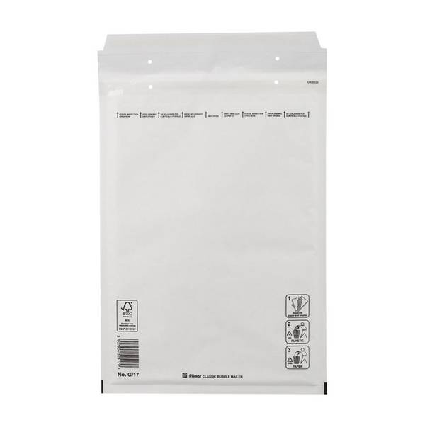 Luchtkussen enveloppen wit 230 x 340 mm (g/17)