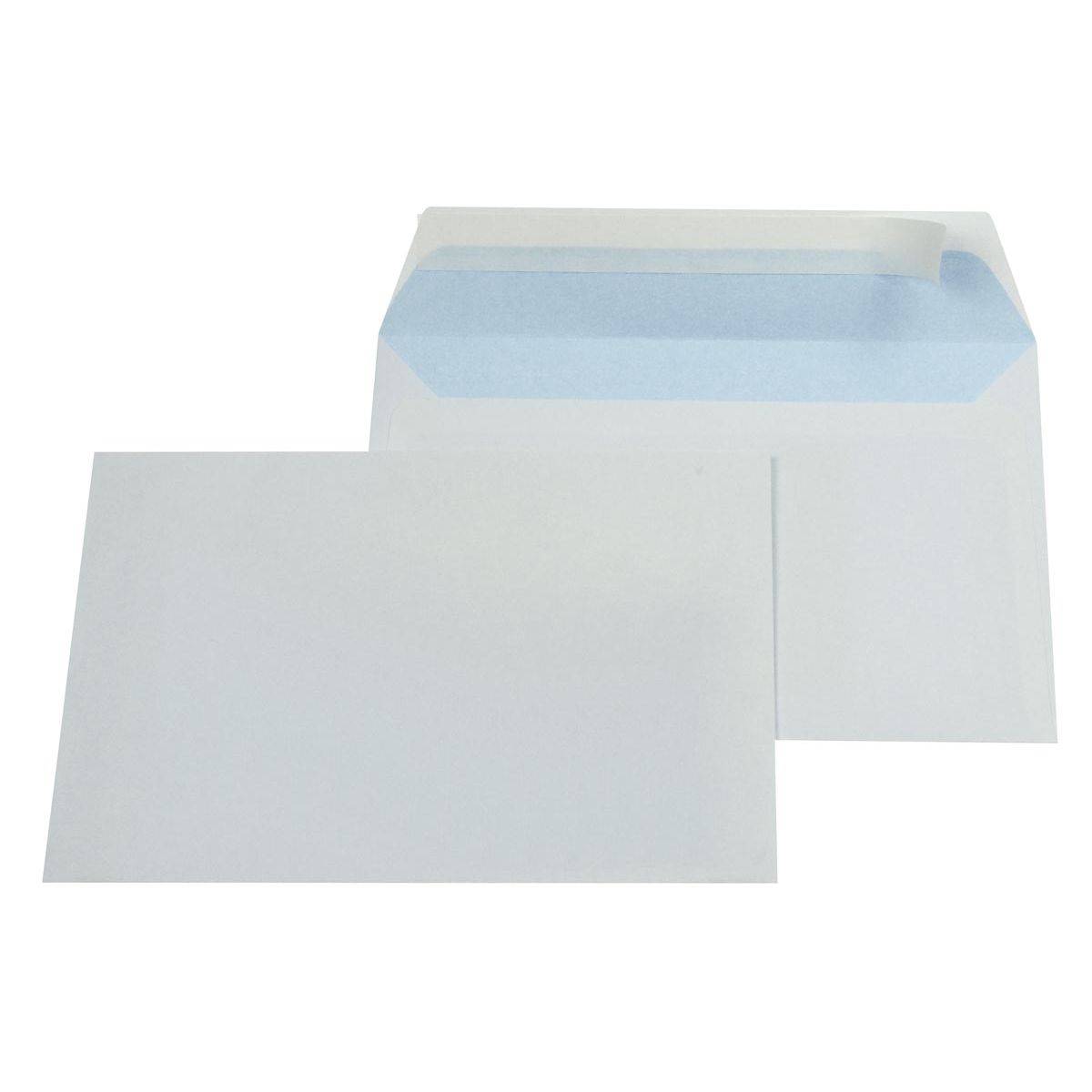 Gallery 5411401170042 Gallery - enveloppen ft 114 x 162 mm, stripsluiting, binnenzijde blauw, doos van 500 stuks-0