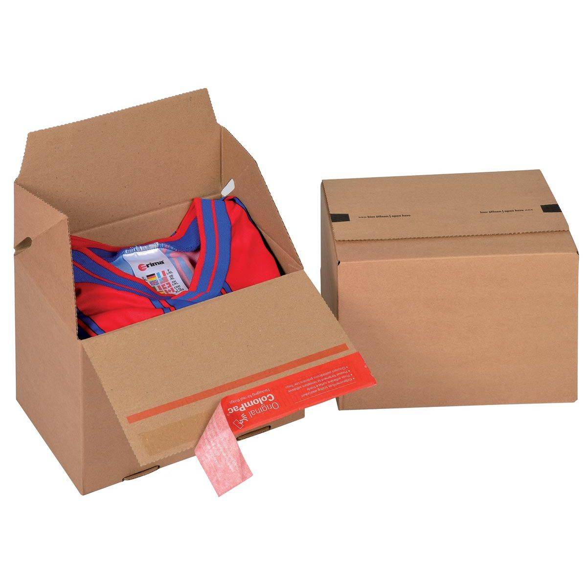 Colompac 4033657967767 Colompac - box Size S, binnenformaat 195 x 145 x 140 mm, bruin-0