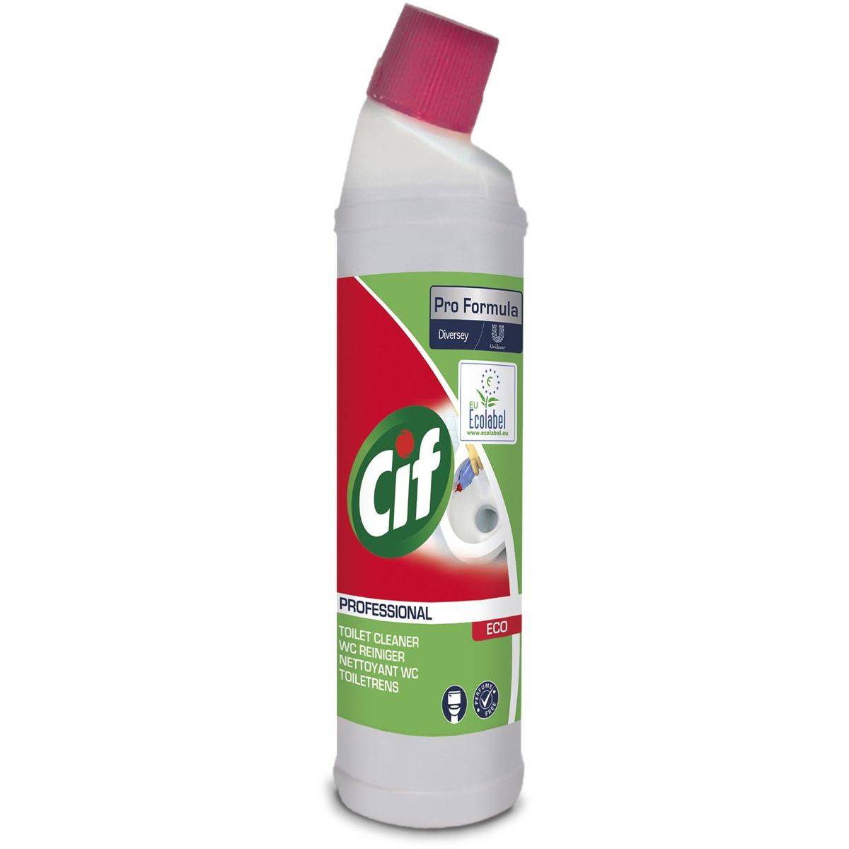 Cif Reingiungsmittel 7615400862085 Cif - Professional ECO toiletreinger, fles van 750 ml-0