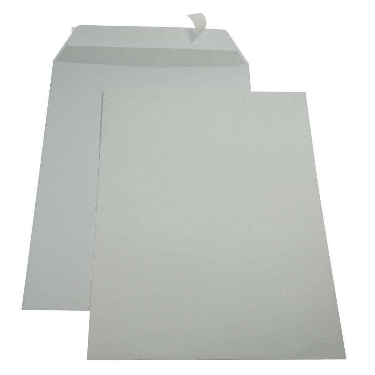 Gallery 5411401170349 Gallery - enveloppen ft 229 x 324 mm, stripsluiting, binnenzijde grijs, doos van 250 stuks-0