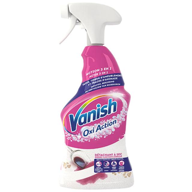 Vlekkenverwijderaar Vanish Oxi Action Dry Tapijt 500ml-0