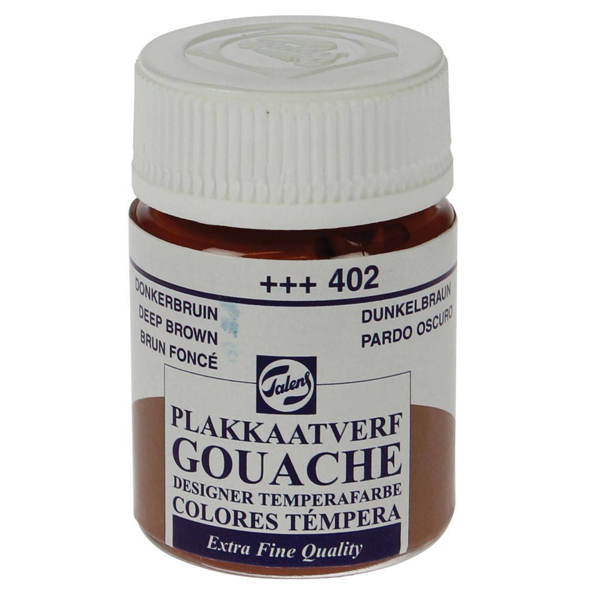 Royal Talens 8712079055370 Talens - plakkaatverf Extra Fijn flacon van 16 ml, donkerbruin-0