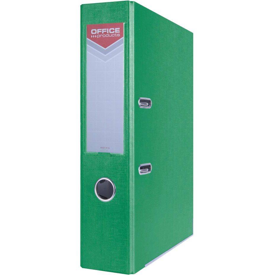 OFFICE products 5901503650752 OFFICE products - ordner, voor A4, uit karton, rug van 7,5 cm, groen-0