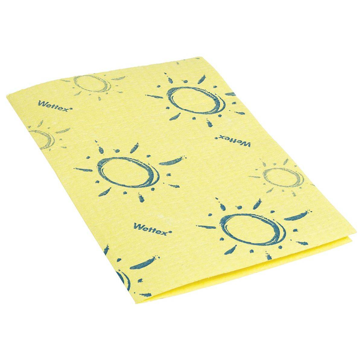 Vileda 7391704805132 Vileda - sponsdoek Wettex Soft, geel, pak van 10 stuks-0