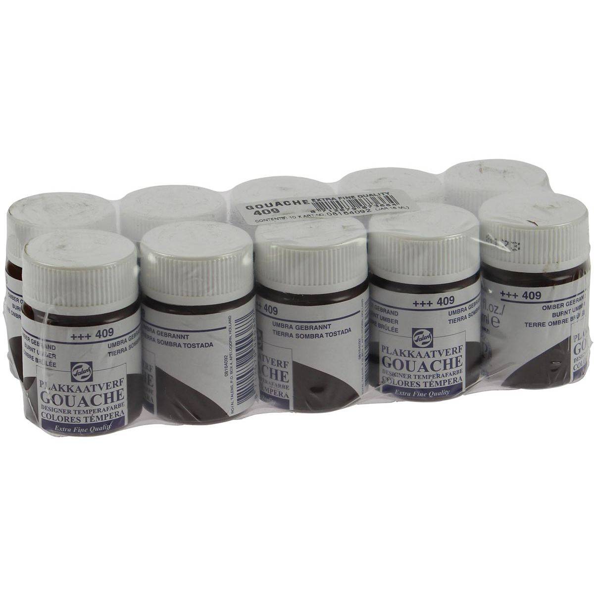 Royal Talens 8712079055387 Talens - plakkaatverf Extra Fijn flacon van 16 ml, omber gebrand-0