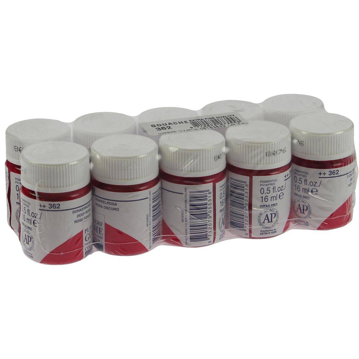 Royal Talens 8712079055318 Talens - plakkaatverf Extra Fijn flacon van 16 ml, donkerroze-0
