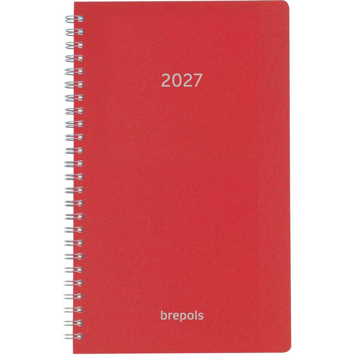 Brepols 5412303103206 Brepols - agenda Breform Polyprop 6-talig, rood, 2027-0