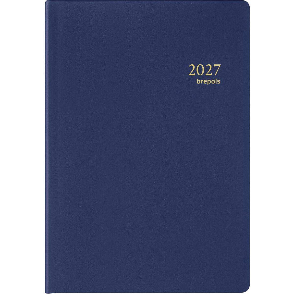 Brepols 5412303375252 Brepols - agenda Armada Seta 4-talig, blauw, 2027-0