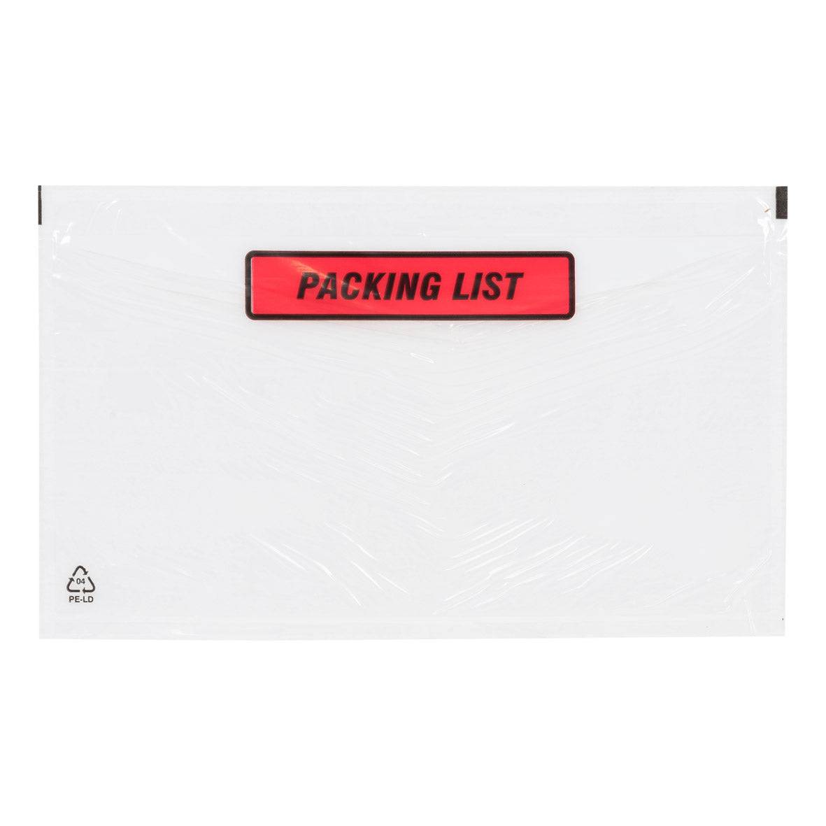 Paklijstenvelop 'packing list' 220 x 115 mm-0
