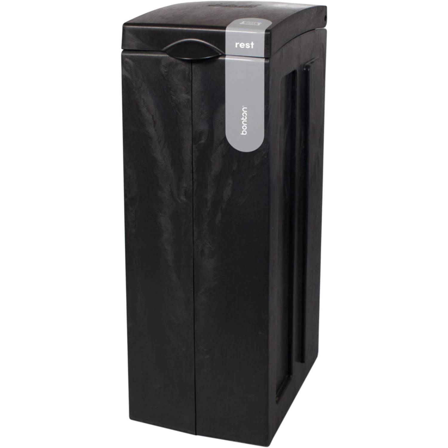 BonTon 8719992012015 BonTon - | Afvalbak | original | Rest | gerecycled PP | 70l | 77.1x28x43cm | grijs | 1 stuks-0