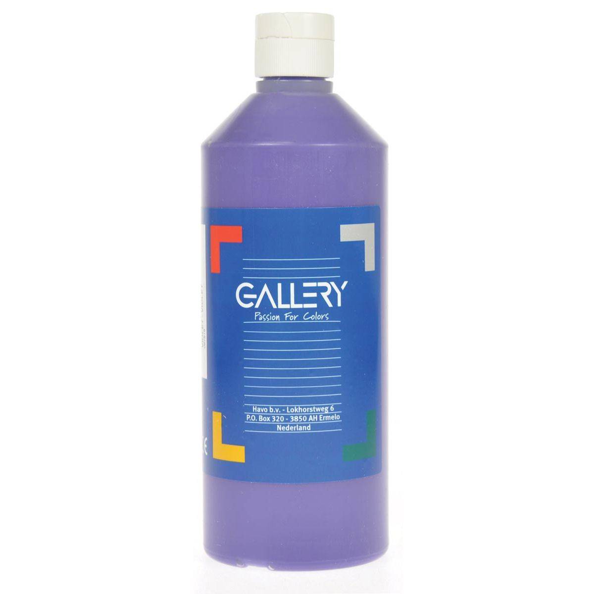 Gallery 5411401006518 Gallery - plakkaatverf, flacon van 500 ml, paars-0