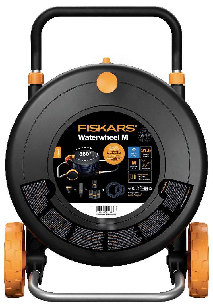 Fiskars Comfort Waterwheel Tuinslangwagen 13 mm x 21,5 m Zwart/Oranje-3