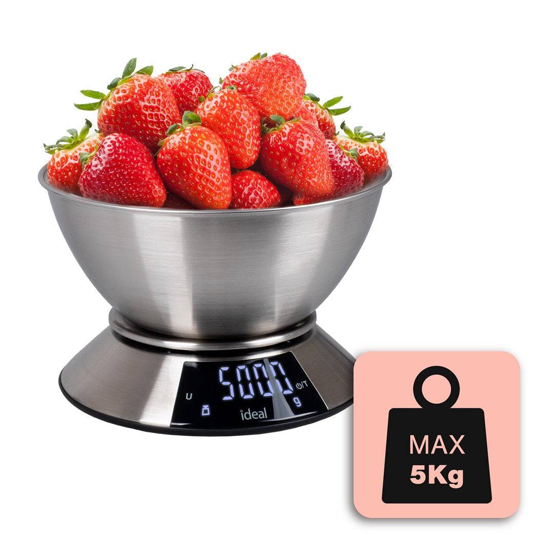 IDEAL Elektronische Keukenweegschaal 5 kg LCD-3