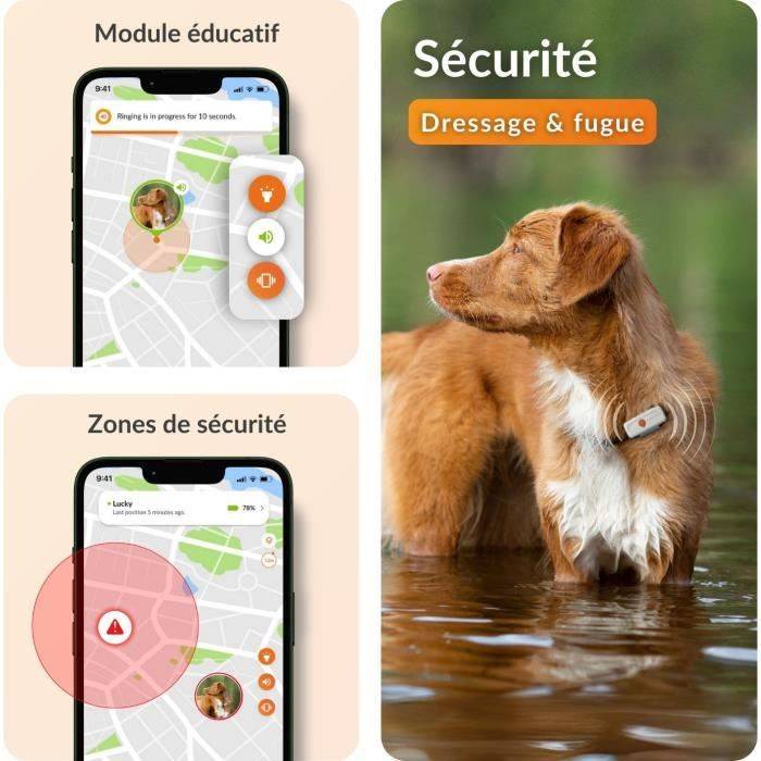 Weenect XS GPS Tracker voor Honden - Witte Editie 2023-4
