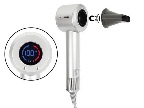 BLOW Haardroger 1600 W 2 Warmte-instellingen Model 44-840#