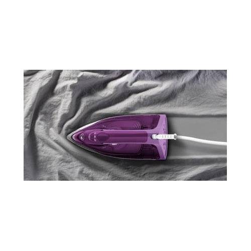 Tefal FV2836 Droog- en Stoomstrijkijzer Keramische Zoolplaat 2400 W Violet/Wit (FV2836E0)-0