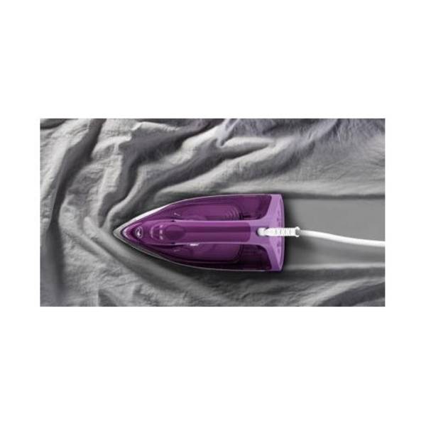 Tefal FV2836 Droog- en Stoomstrijkijzer Keramische Zoolplaat 2400 W Violet/Wit (FV2836E0)