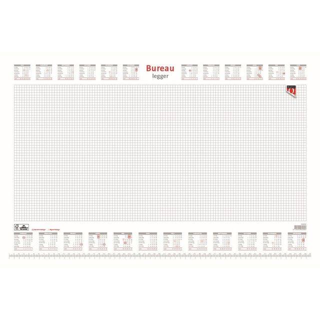 Bureau-onderlegblok 2024 quantore 60x40cm | 1 stuk-0
