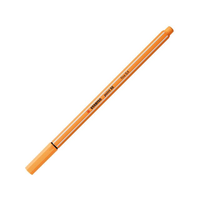 Stabilo 4006381579278 Stabilo - point 88, premium fineliner 0.4 mm, papaya, per stuk-0