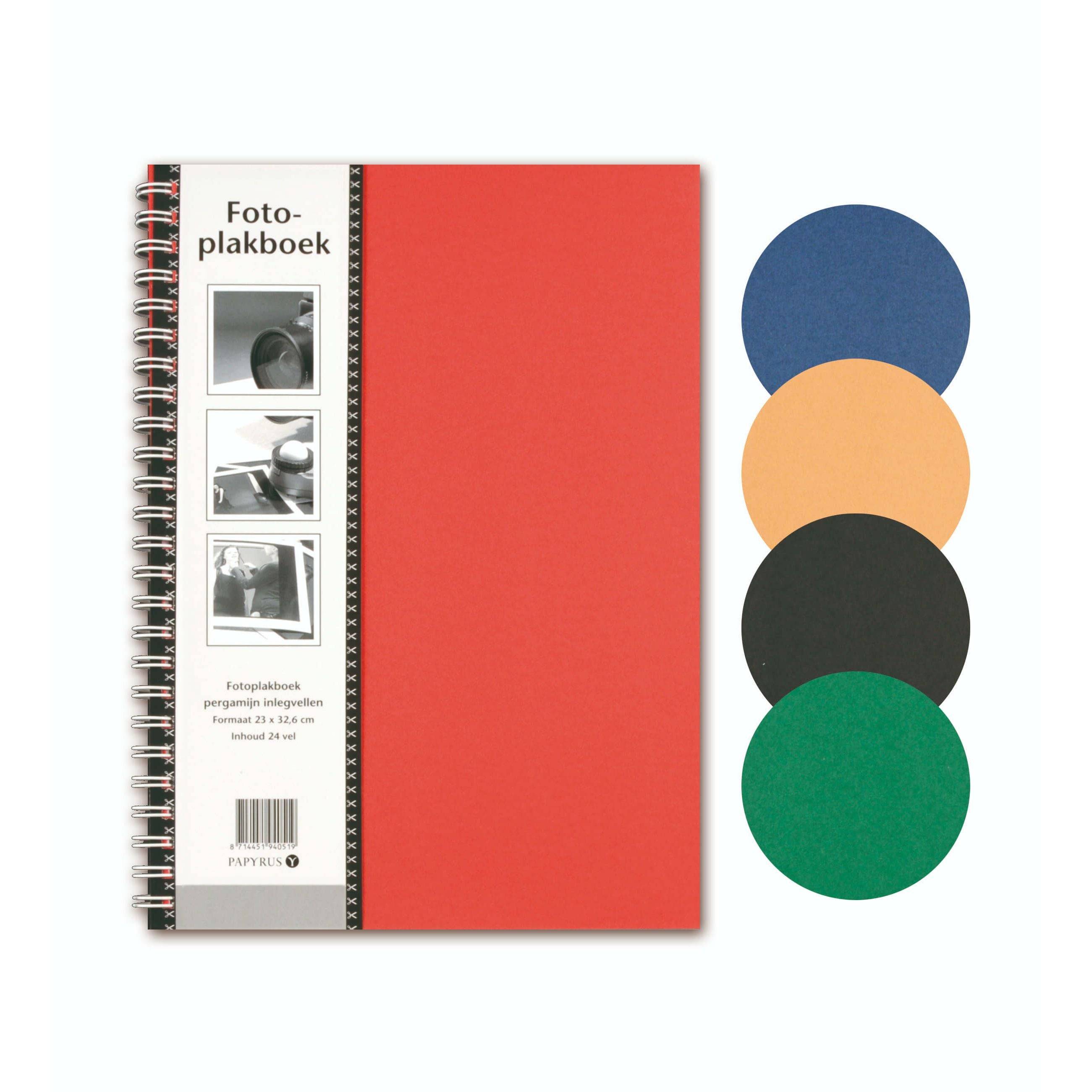 Fotoplakboek Papyrus 330x230mm assorti-0