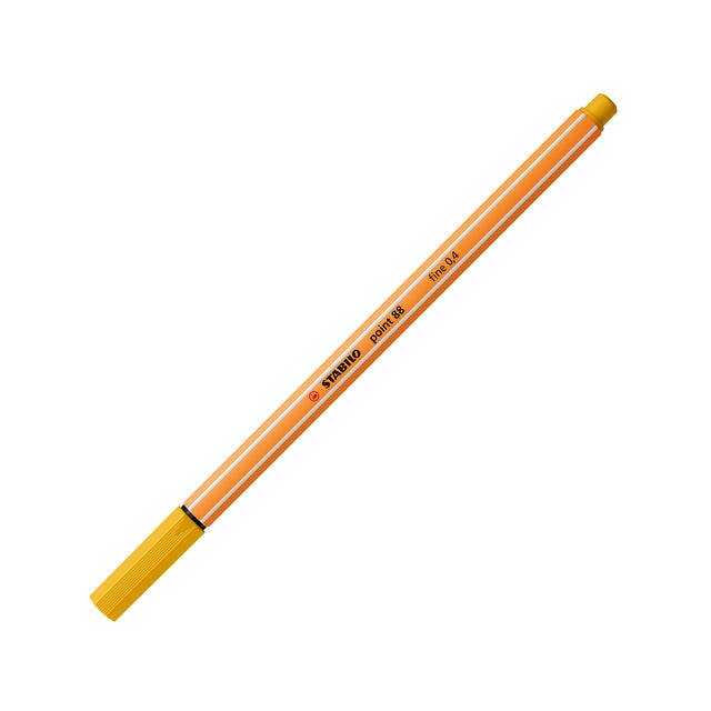 Stabilo 4006381579308 Stabilo - point 88, premium fineliner 0.4 mm, curry, per stuk-0