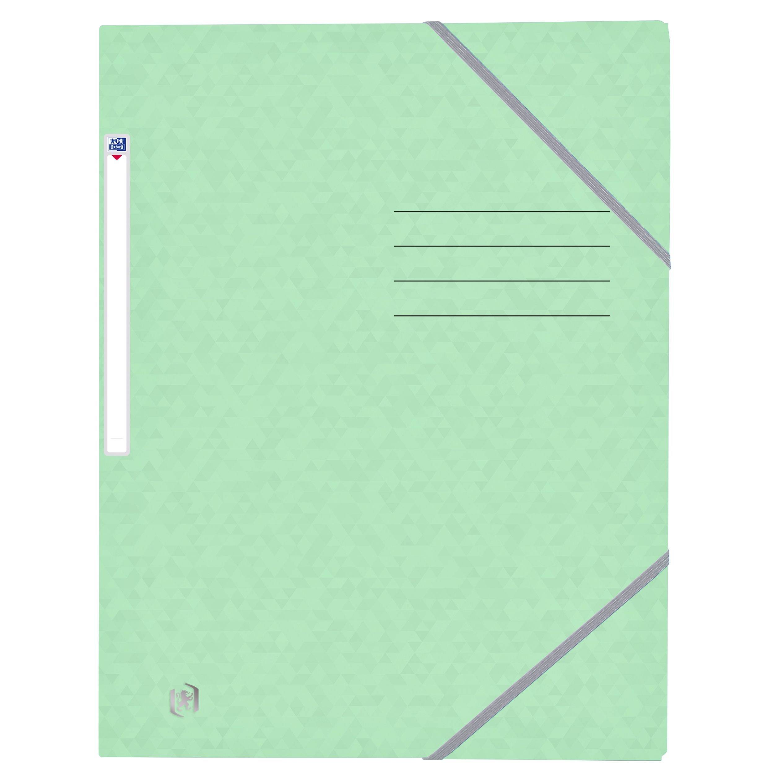 Oxford 3045050410970 Oxford - Elastomap top file+ a4 pastel groen-0