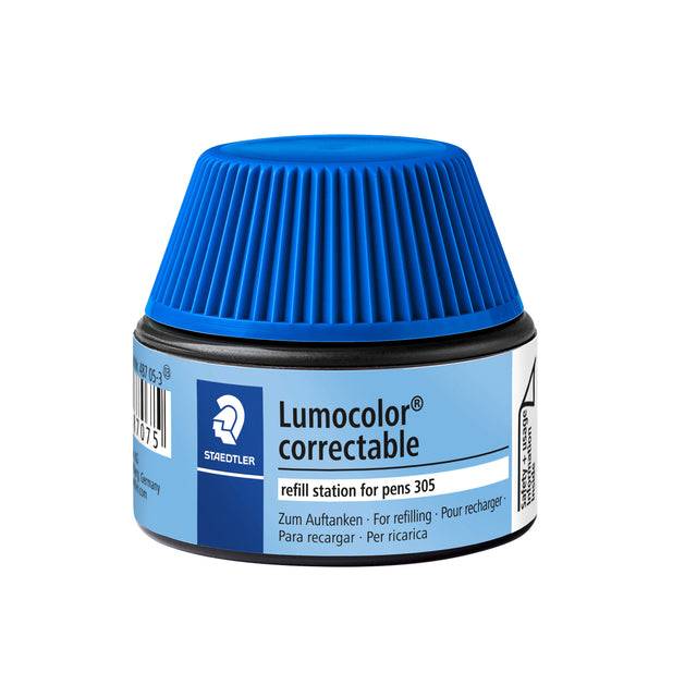 Viltstiftvulling staedtler lumocolor correctabl bl | Stuk a 20 milliliter-0