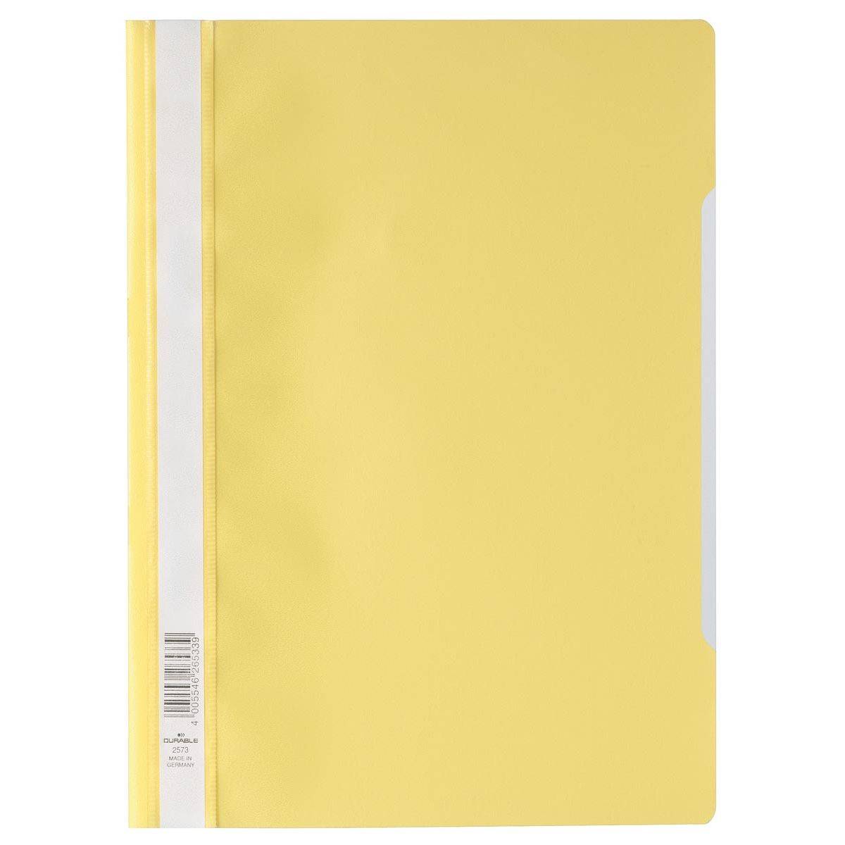 Durable 4005546265339 Durable - snelhechtmap geel-0