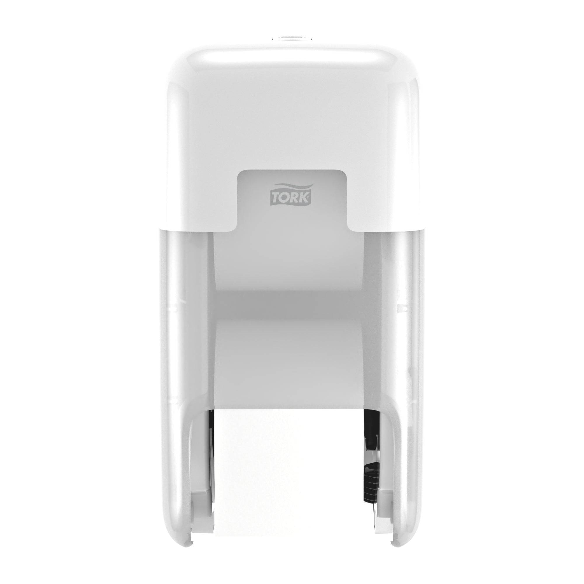 Toiletpapierdispenser tork t7 verticaal duo wit-0