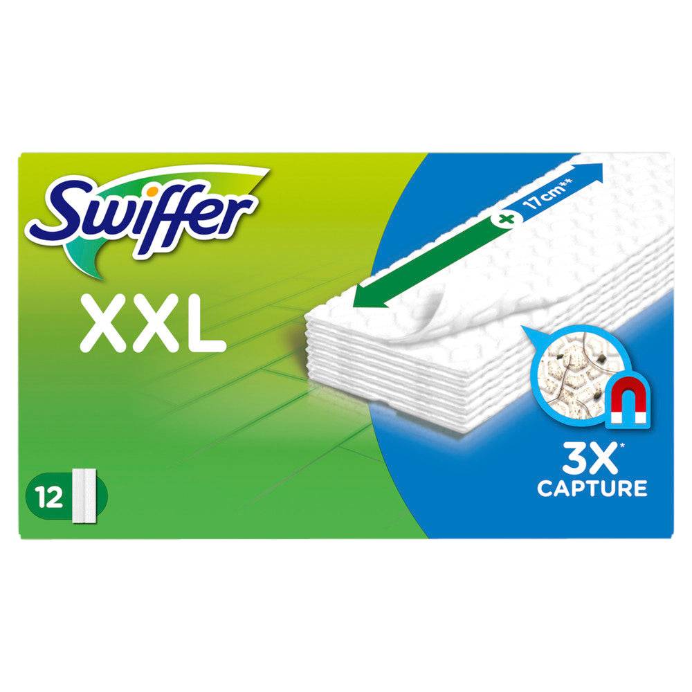 Vloerwisdoekjes Swiffer navulling XXL droge doekjes 12 stuks-0