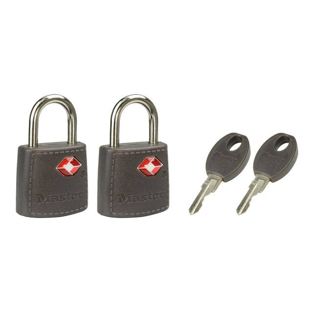 Master Lock 3520190942449 Master Lock - Hangslot masterlock 2 gelijksl tsa assorti 30mm-0
