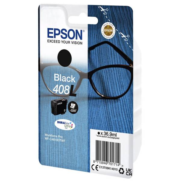 Inktcartridge epson t09k140 408l zwart | 1 stuk