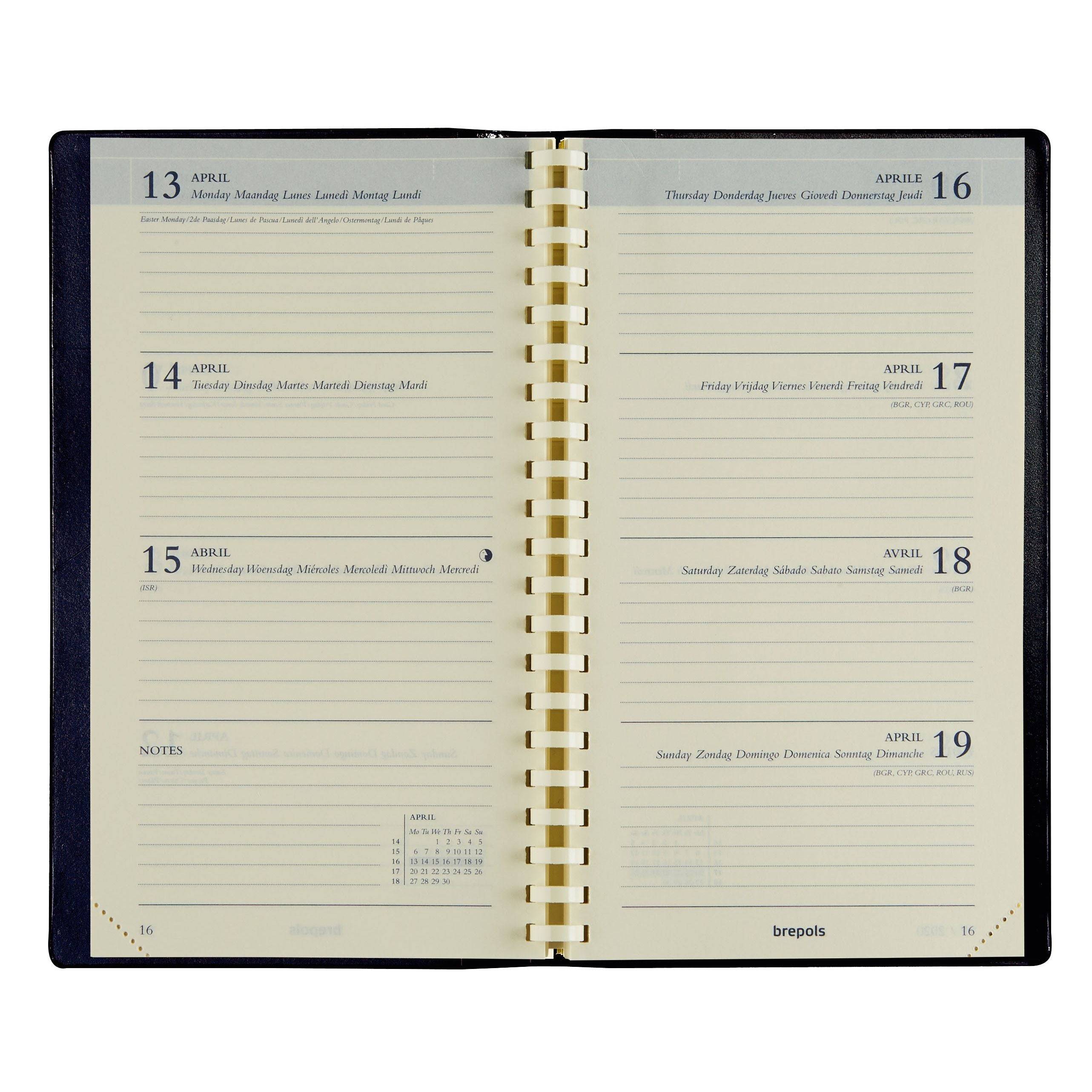 Brepols 5412303105217 Brepols - Agendavulling 2027 interplan 7d/2p spiraal-0