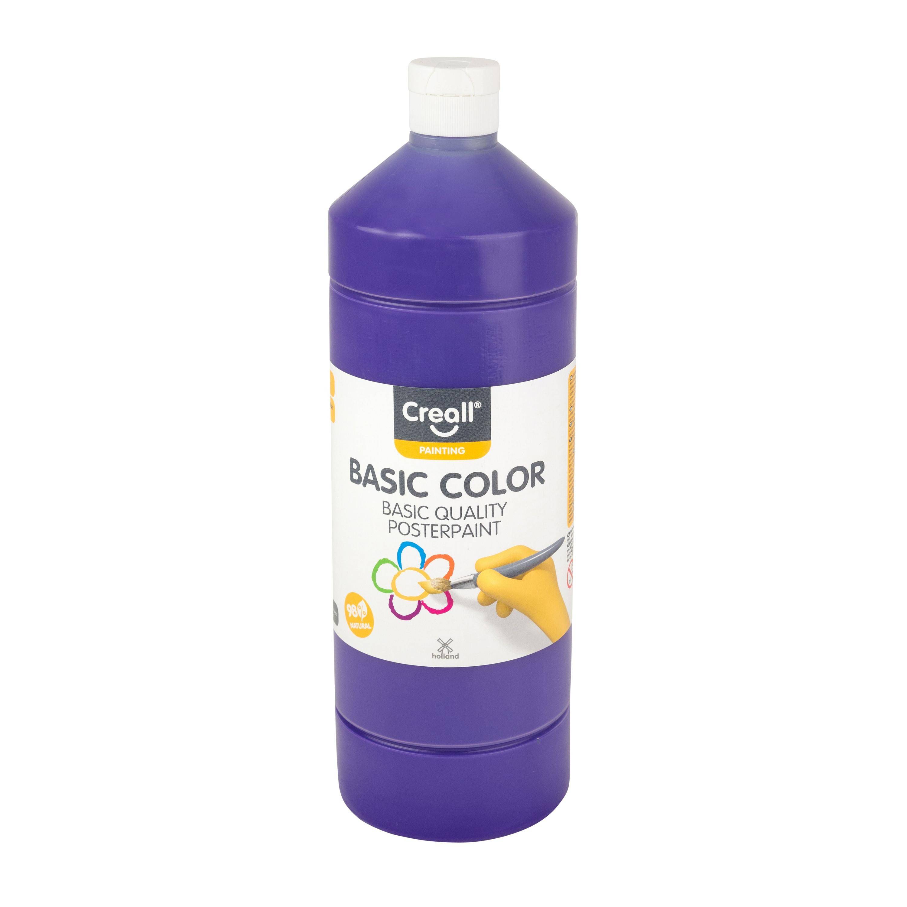 Plakkaatverf Creall basic paars 1000ml-0