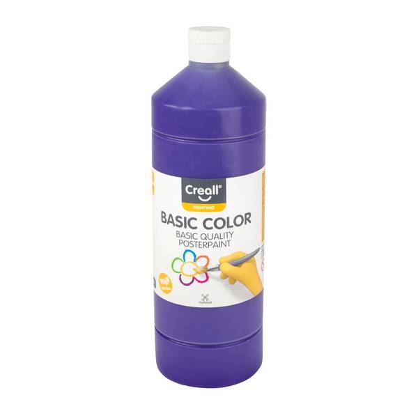 Plakkaatverf Creall basic paars 1000ml