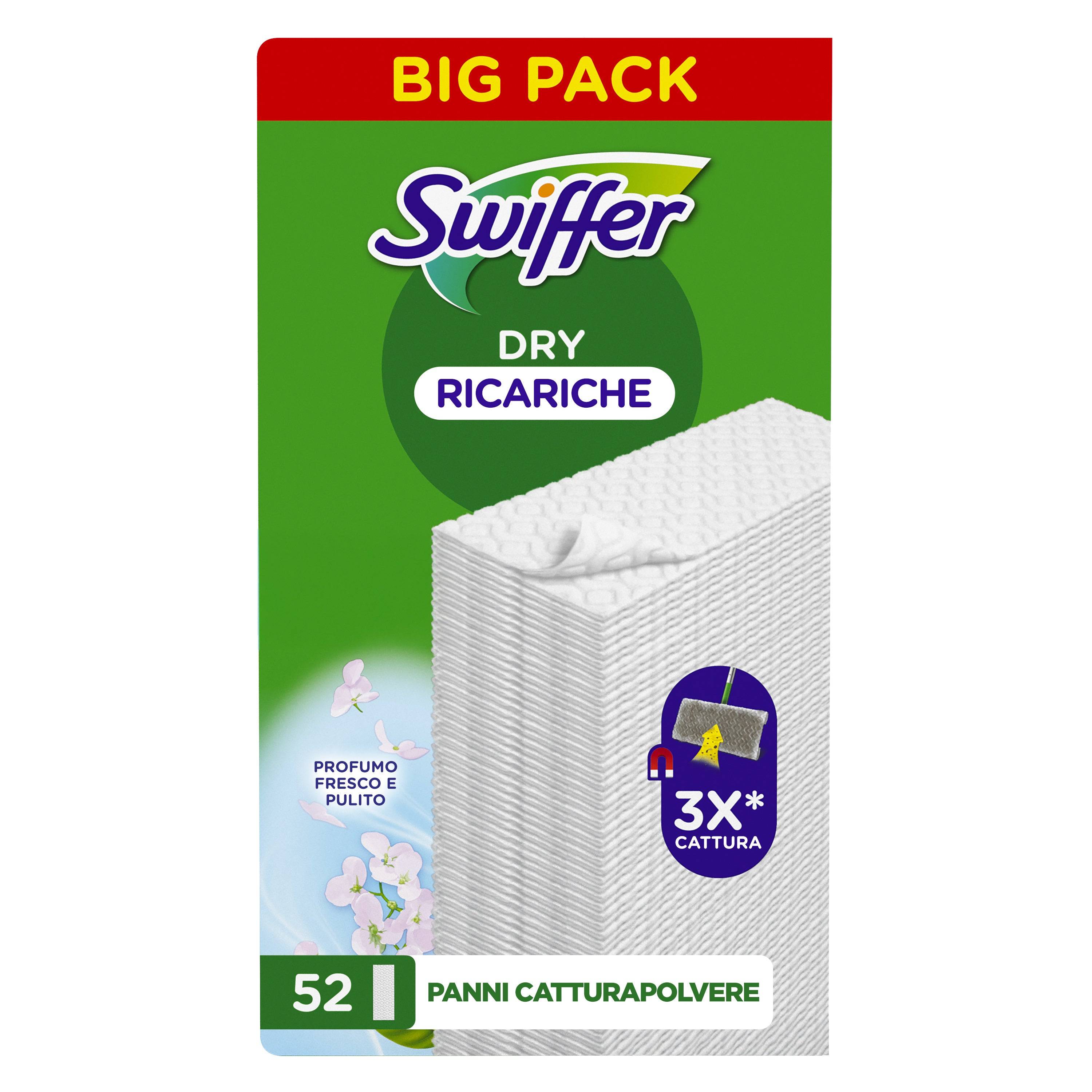 Swiffer 8700216677547 Swiffer - Vloerwisdoekjes navulling droge doekjes 52 | 3 stuks-0