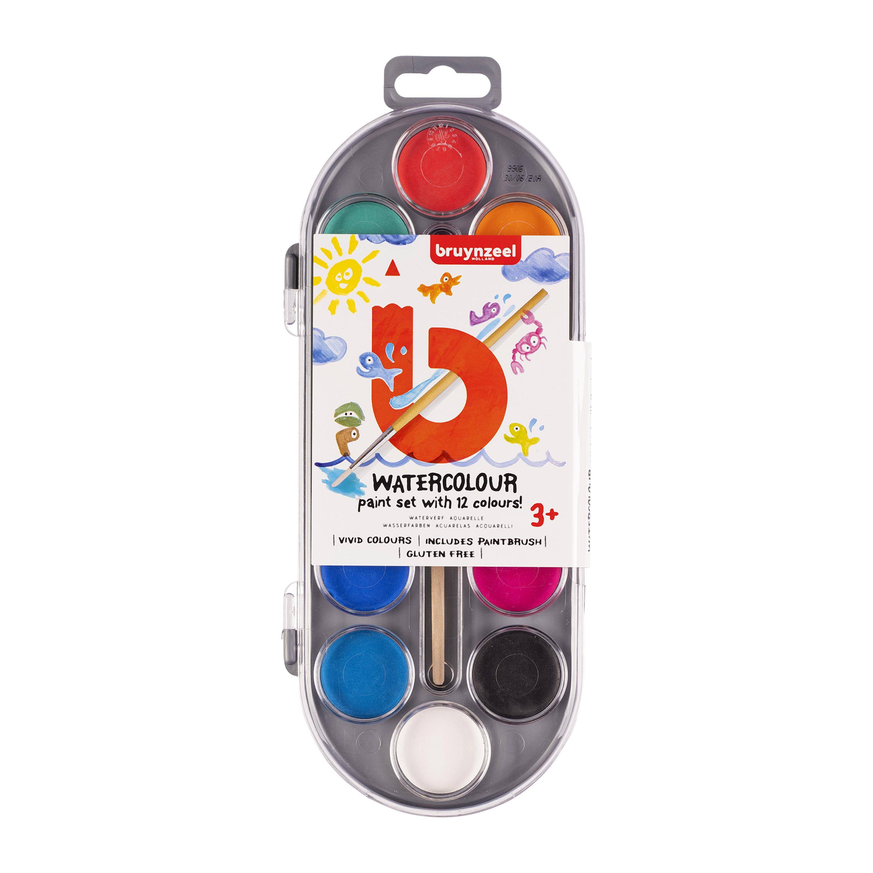 Verfdoos bruynzeel kids 12napjes ass | Omdoos a 6 blister x 1 stuk-0