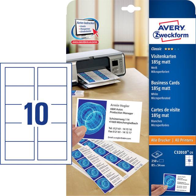 Avery-Zweckform 4004182246863-0