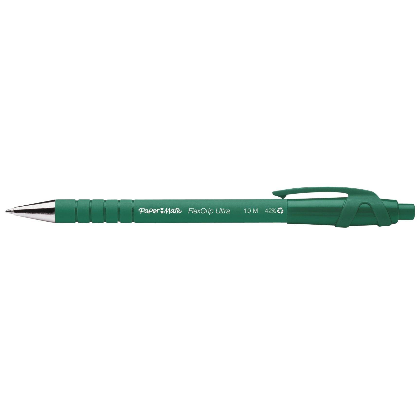 Balpen Paper Mate Flexgrip Ultra medium groen-0