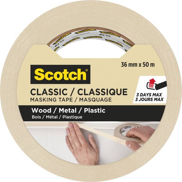 Scotch 4054596734920  Scotch -  Afplake classic 36mmx50m beige