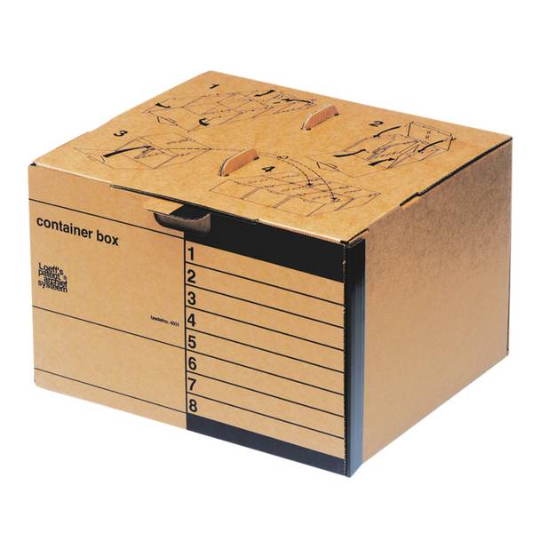Loeffs Patent 8712966040014  Loeff’s -  Archiefcontainer loeff 4001 karton 410x275x370mm